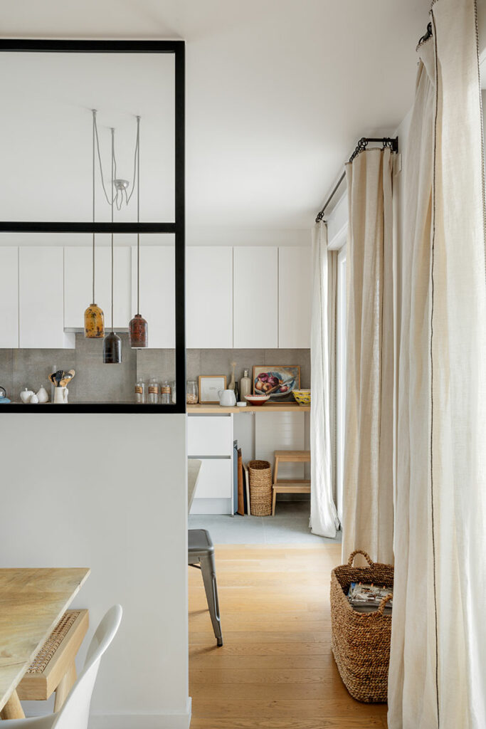 Vue vers la cuisine