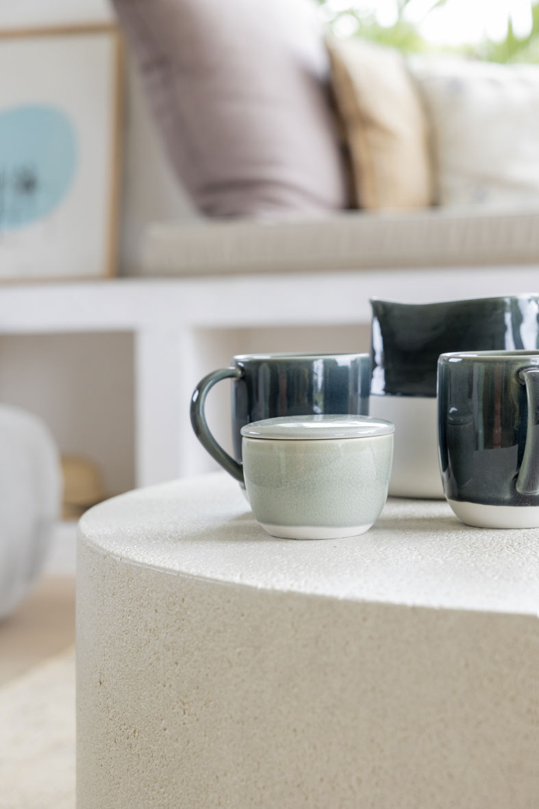 Détail : tasses