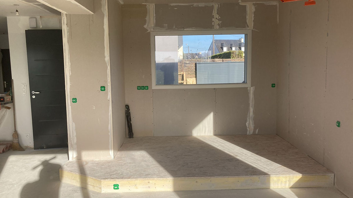 Chantier du projet Saint-Cast