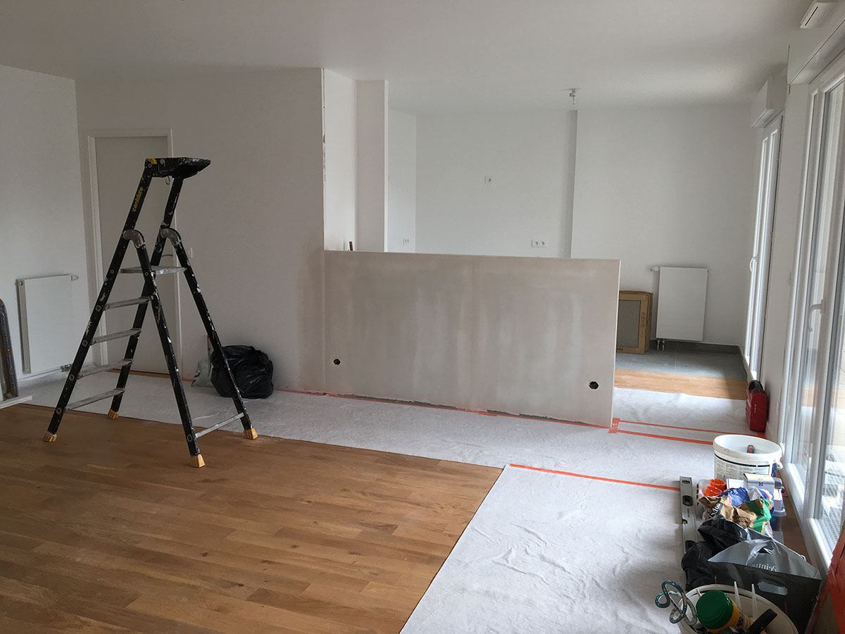 Félix Faure en cours de chantier